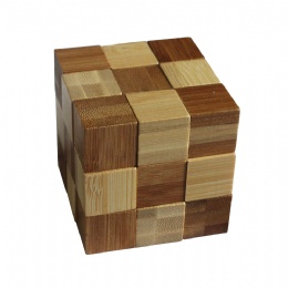 Bamboo Snake Cube Puzzle